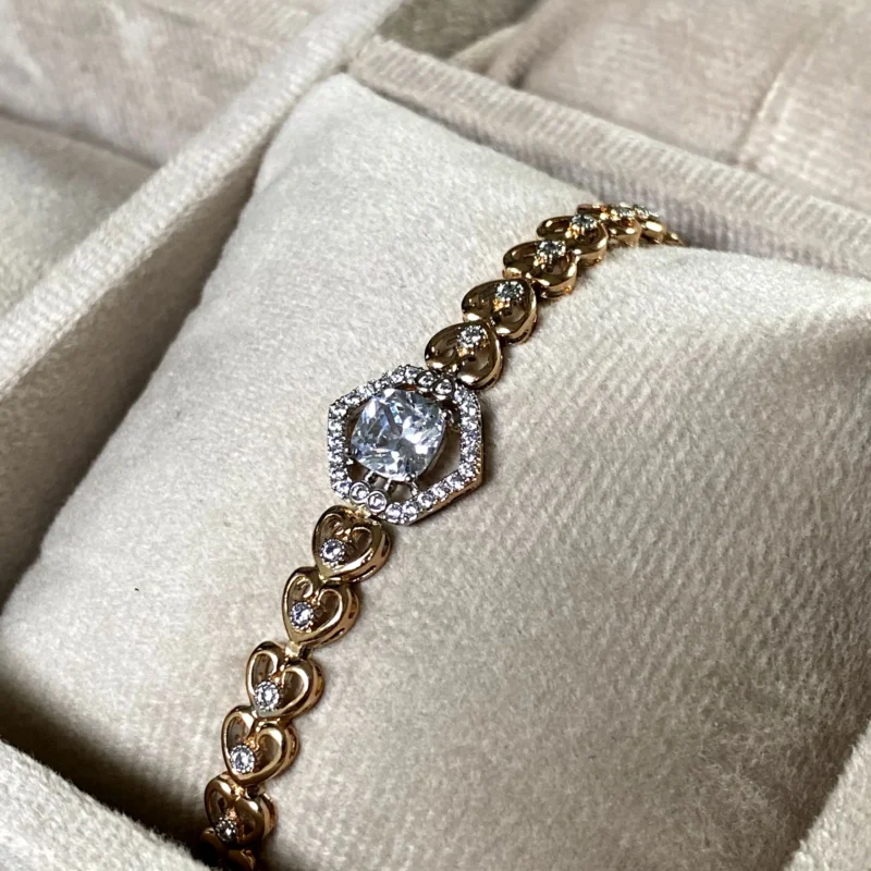 gold love bracelet