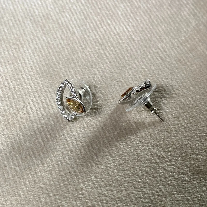 platinum plated earrings