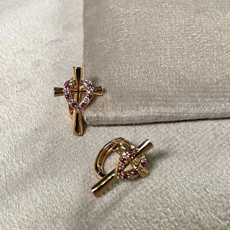 gold plated earrings