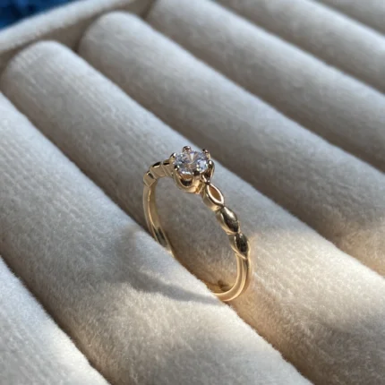 gold plated gold ring