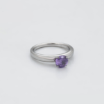 PURPLE SILVER - SILVER RING - Image 5