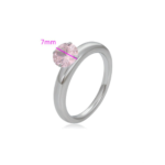 PINK SILVER - SILVER RING - Image 3